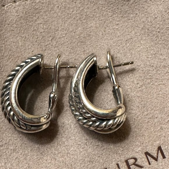 David Yurman Jewelry - David Yurman Crossover Earrings